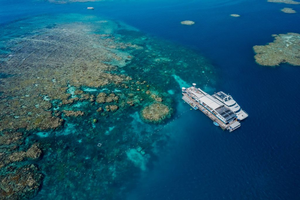 Reef Magic Pontoon-Aerial-shot-gallery